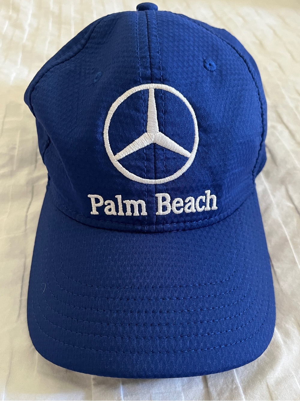 🌴 Mercedes-Benz Palm Beach Under Armour Blue Performance Hat Cap OSFA